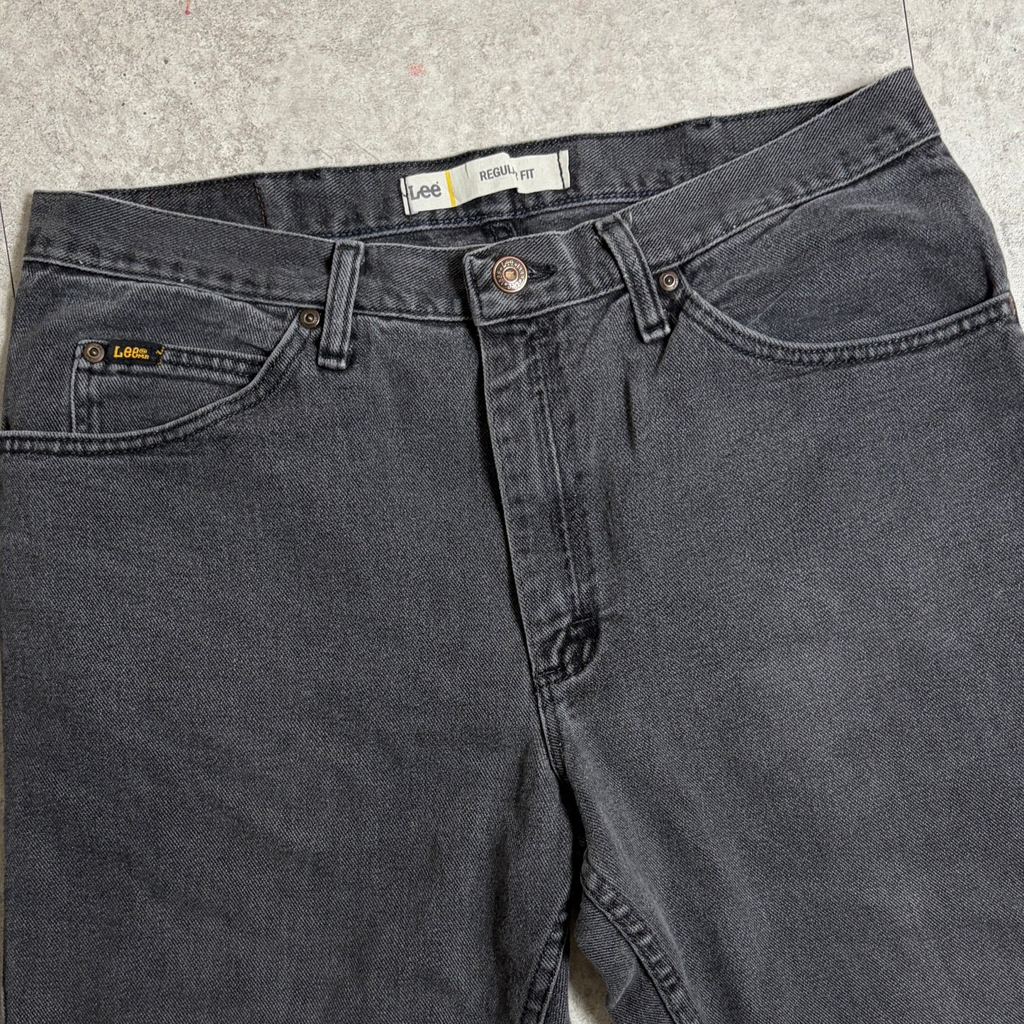 ナイロンプルオーバーブラックデニムストリートコーデ古着