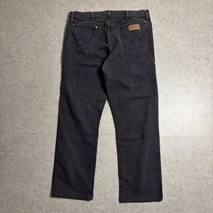 総柄ニットシティボーイコーデ古着デニム