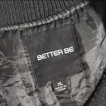 ワッペン付MA-1ストリートコーデ古着