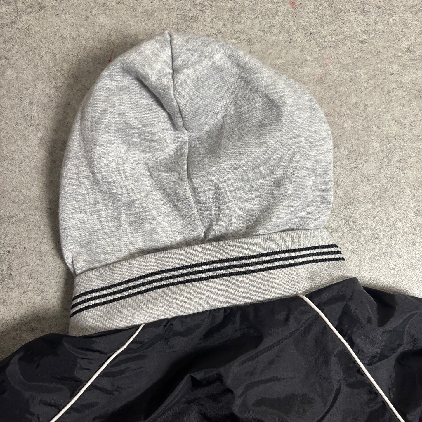 フード付きナイロンブルゾン短丈ストリートコーデ古着