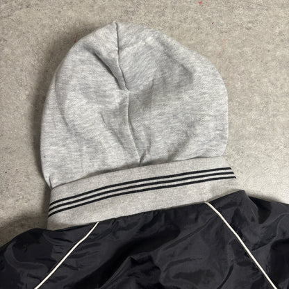 フード付きナイロンブルゾン短丈ストリートコーデ古着