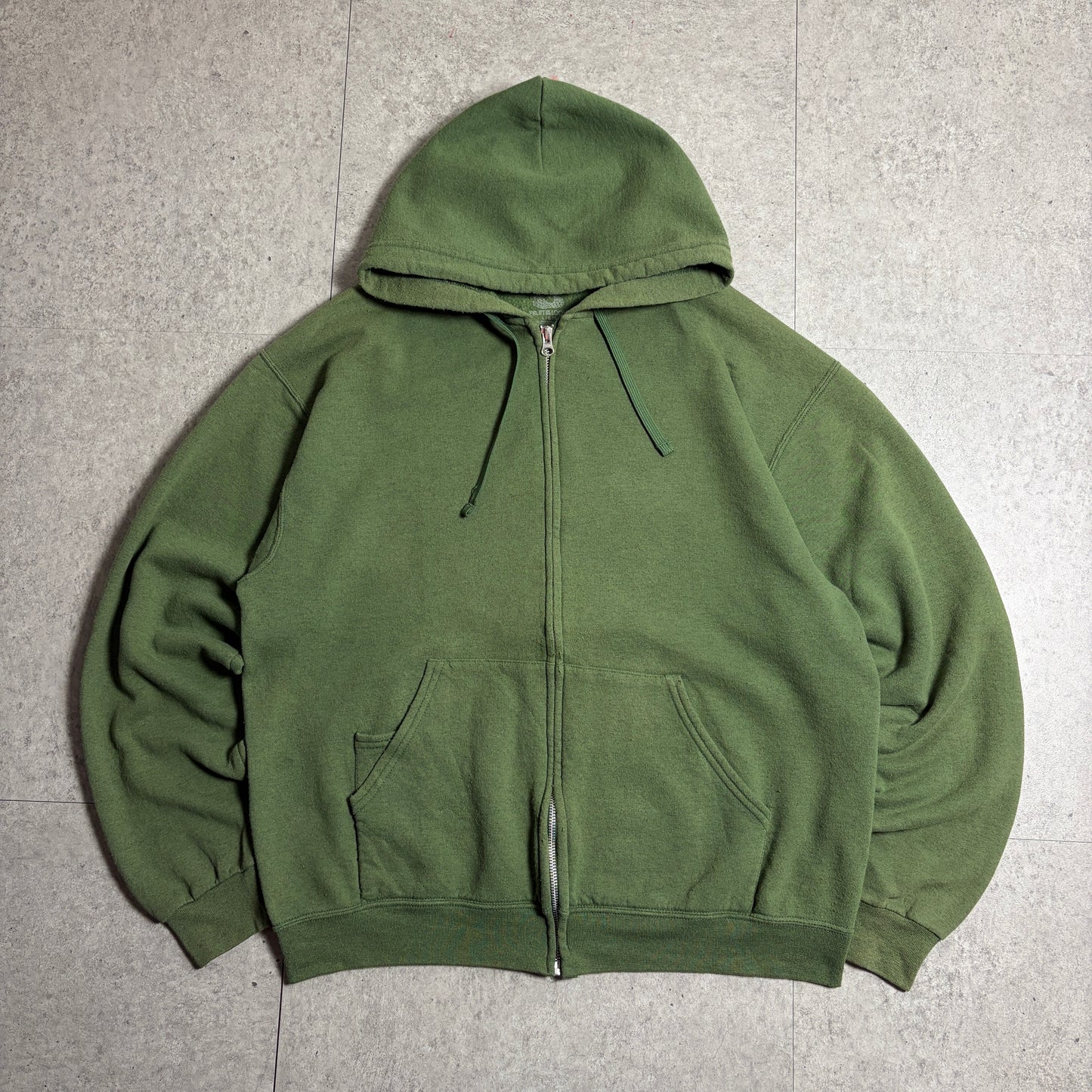 ジップパーカーシティボーイストリートコーデ古着