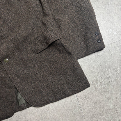 ハリスツィードシティボーイコーデ古着