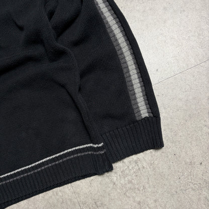 コットンニットシティボーイコーデ古着