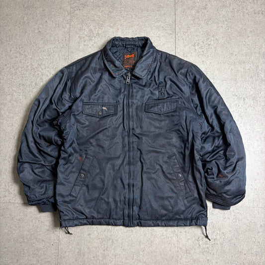 Schott N.Y.CPOLICETYPE9809-OG中綿ジャケットアメカジワークストリートコーデ