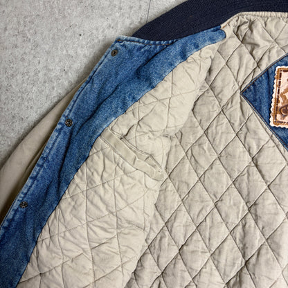 中綿スタジャンストリートコーデ古着