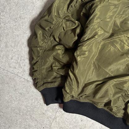 ワッペン付MA-1ストリートコーデ古着