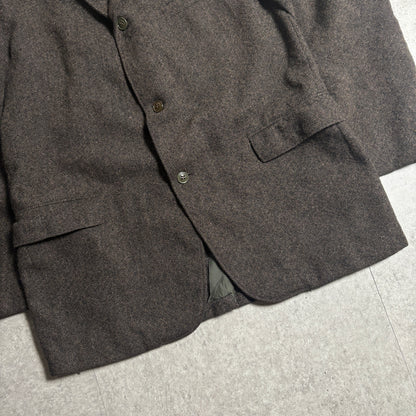 ハリスツィードシティボーイコーデ古着