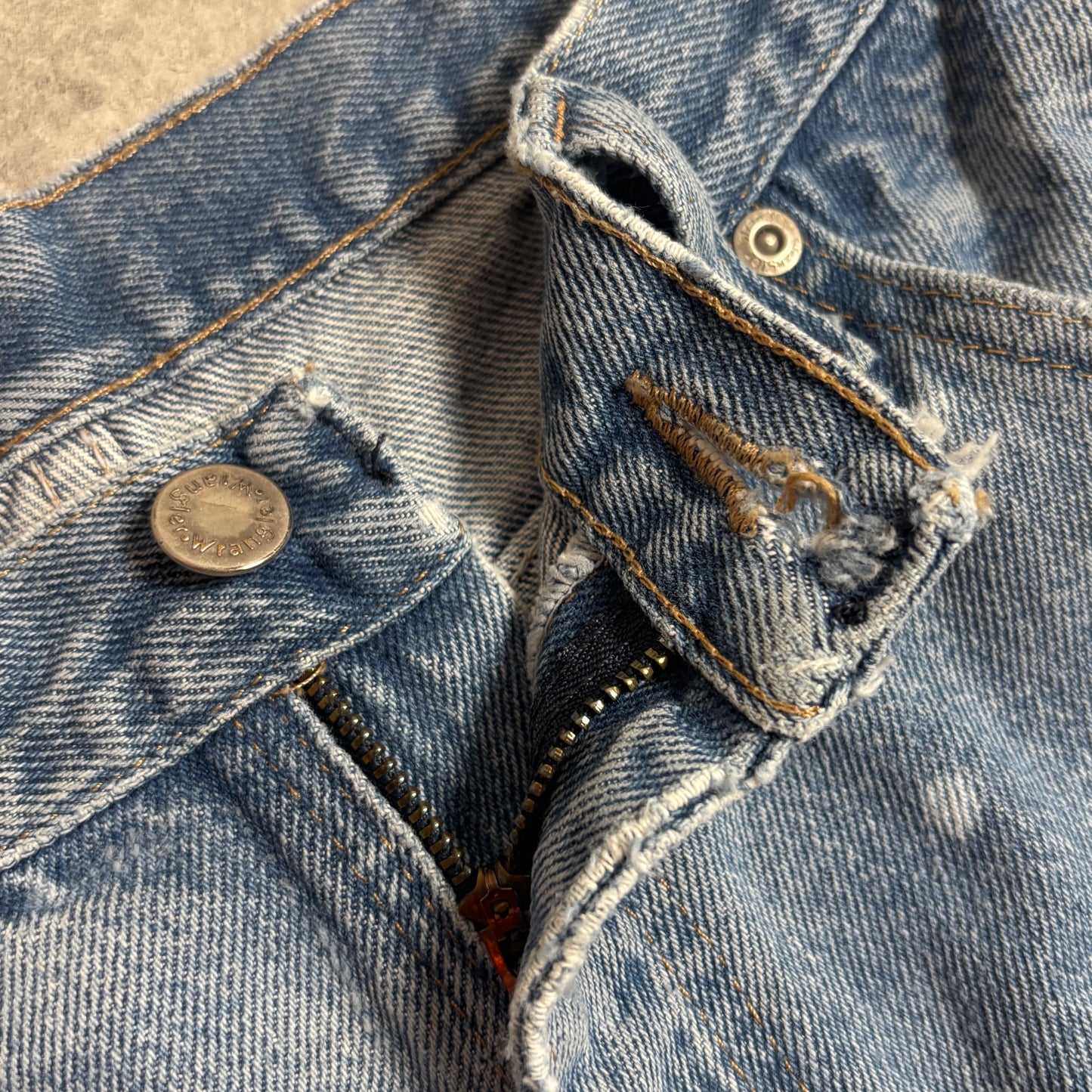 ハリントンジャケットベージュシティボーイコーデ古着