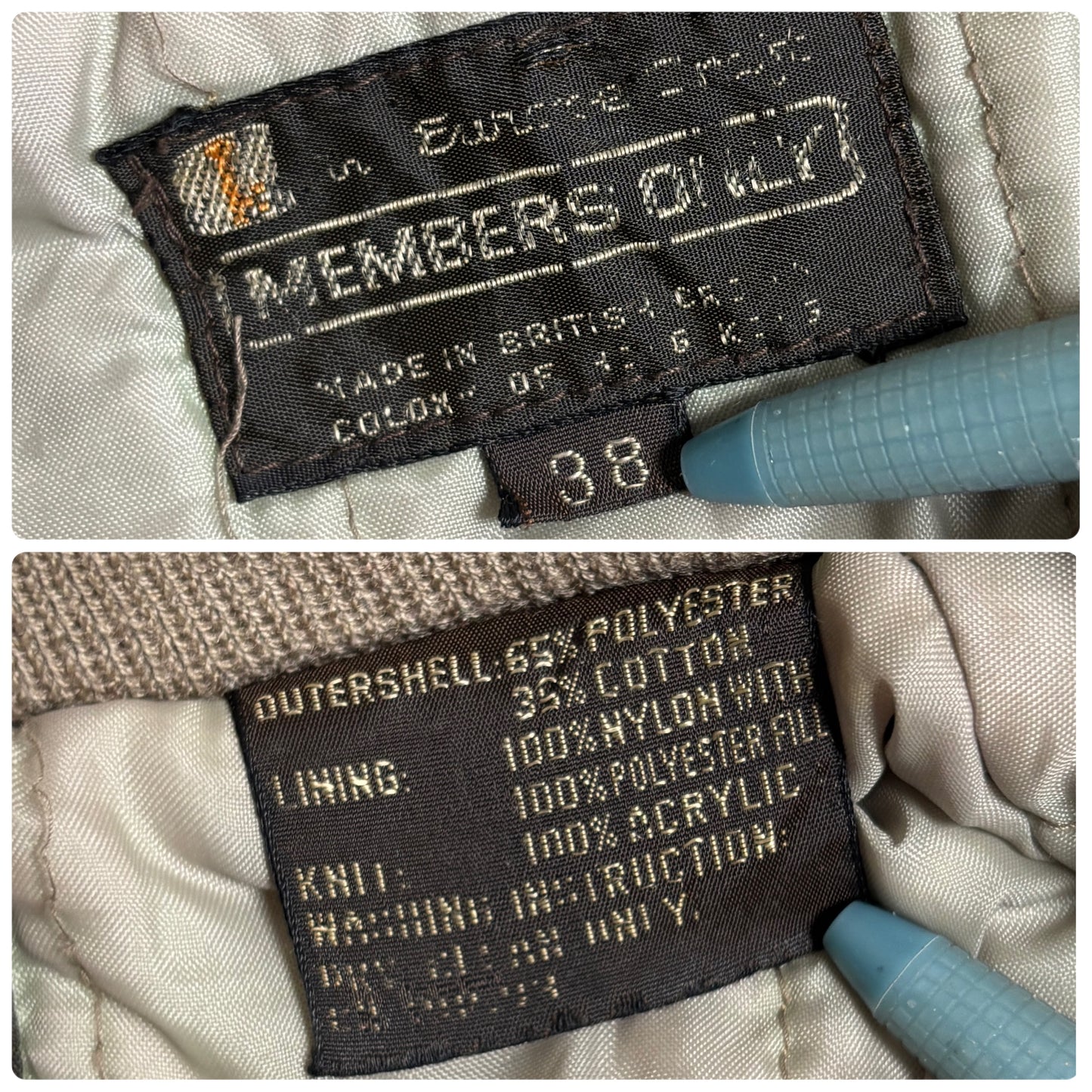 ドリズラージャケットシティボーイコーデ古着