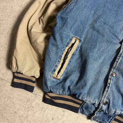 中綿スタジャンストリートコーデ古着