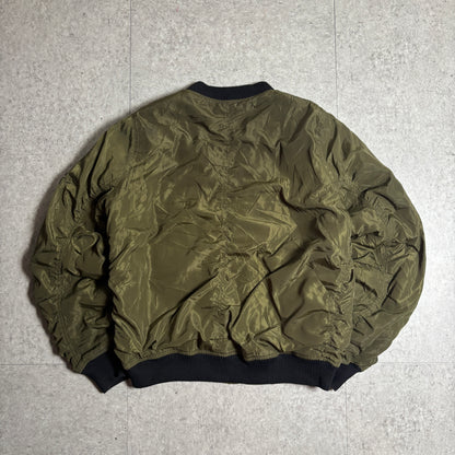 ワッペン付MA-1ストリートコーデ古着