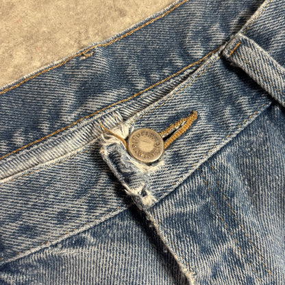 ハリントンジャケットベージュシティボーイコーデ古着