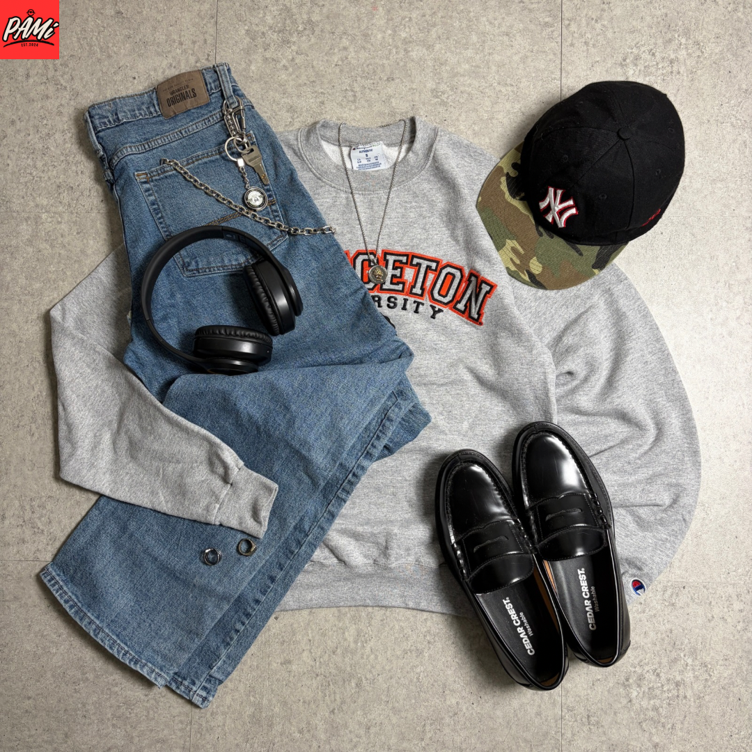 Championスウェットシティボーイ古着