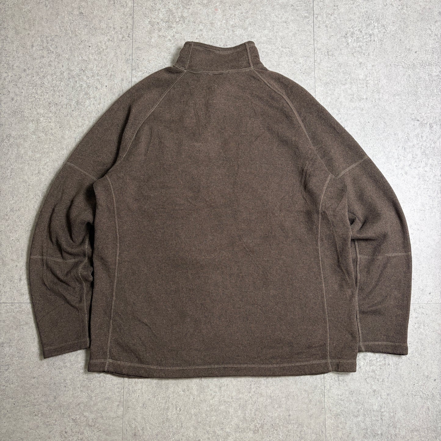 ハーフジップワークシティボーイコーデ古着