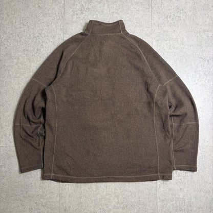 ハーフジップワークシティボーイコーデ古着