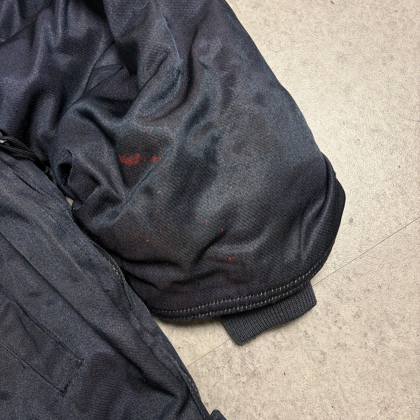 Schott N.Y.CPOLICETYPE9809-OG中綿ジャケットアメカジワークストリートコーデ