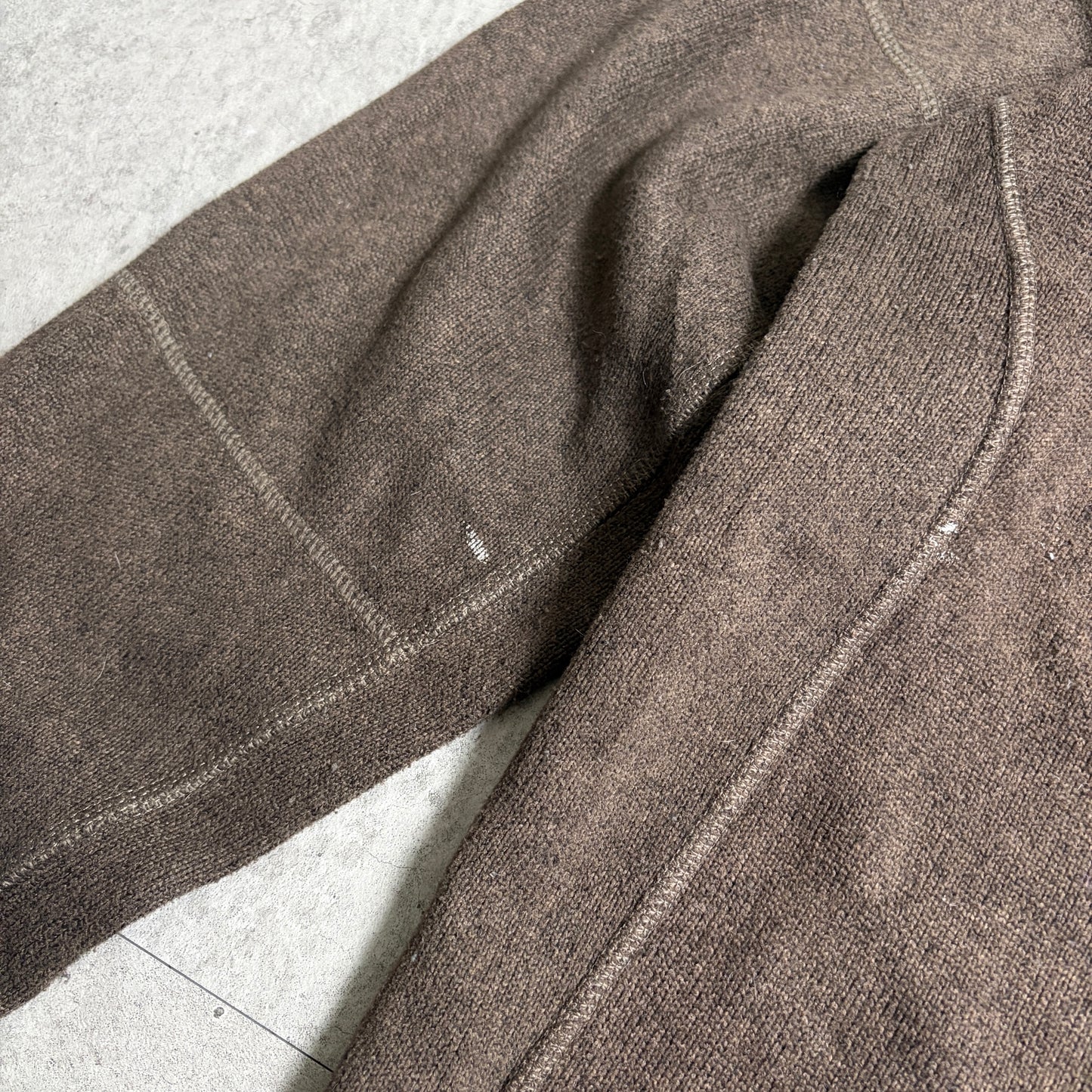 ハーフジップワークシティボーイコーデ古着