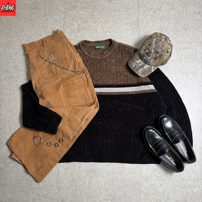 Carharttペインターパンツモールニット古着