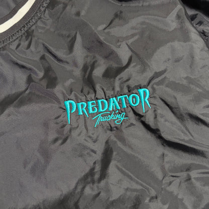 ナイロンプルオーバーブラックデニムストリートコーデ古着