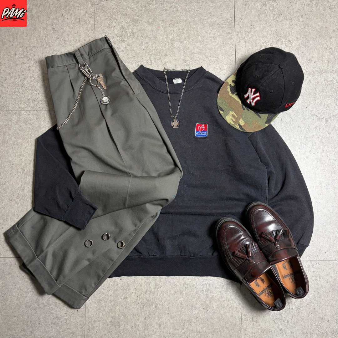 スウェットスラックスシティボーイ古着