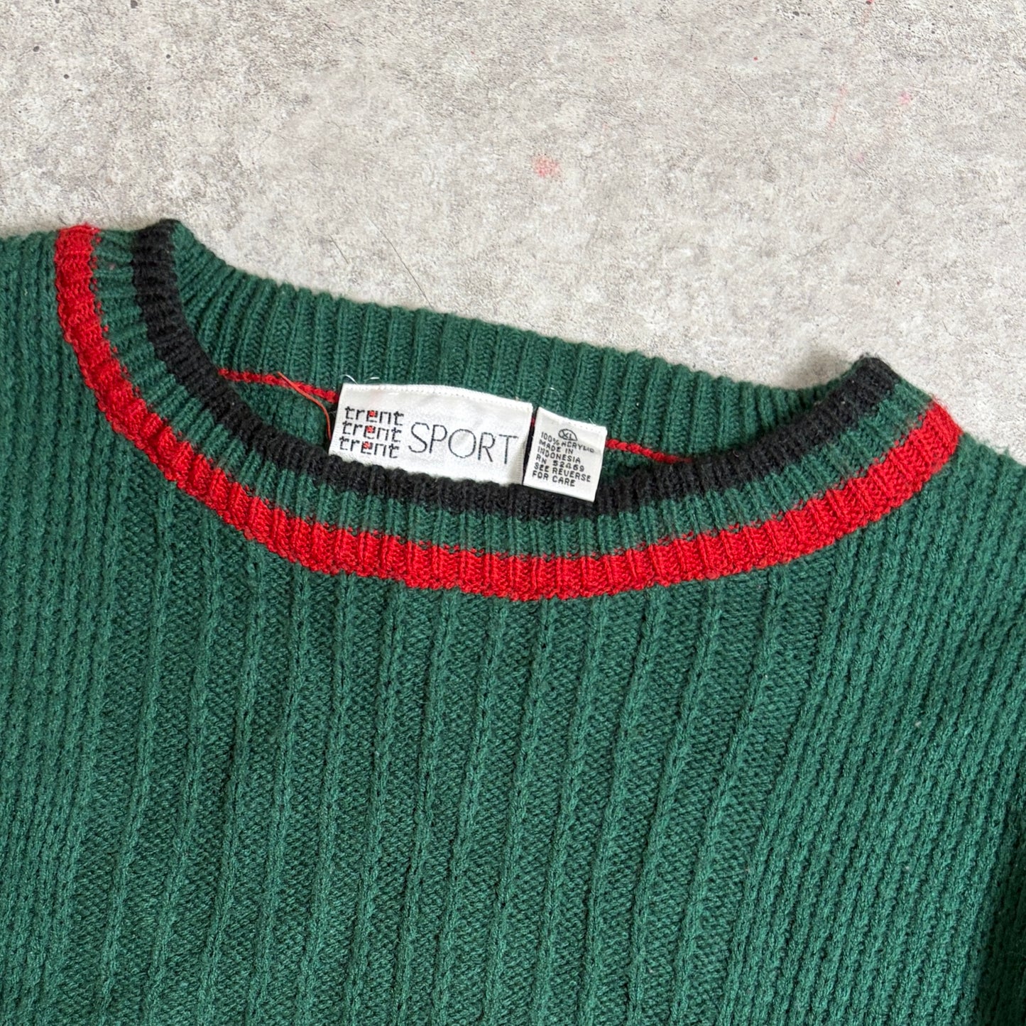 ニットブラックデニムシティボーイコーデ古着