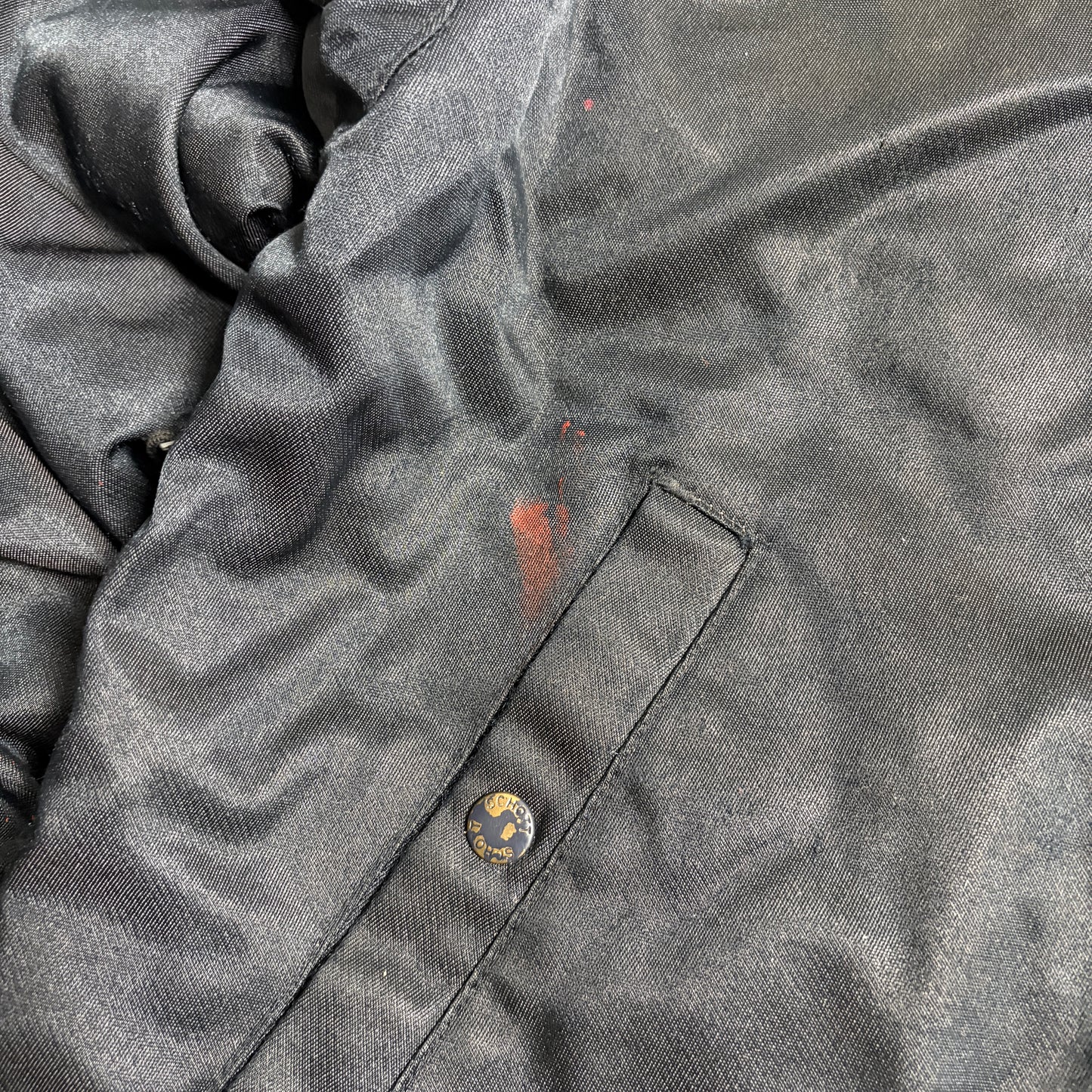 Schott N.Y.CPOLICETYPE9809-OG中綿ジャケットアメカジワークストリートコーデ