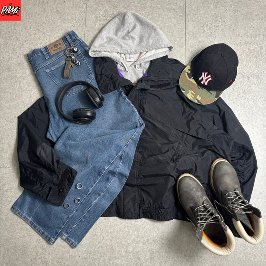 Colombiaアウトドアシティストリートコーデ古着