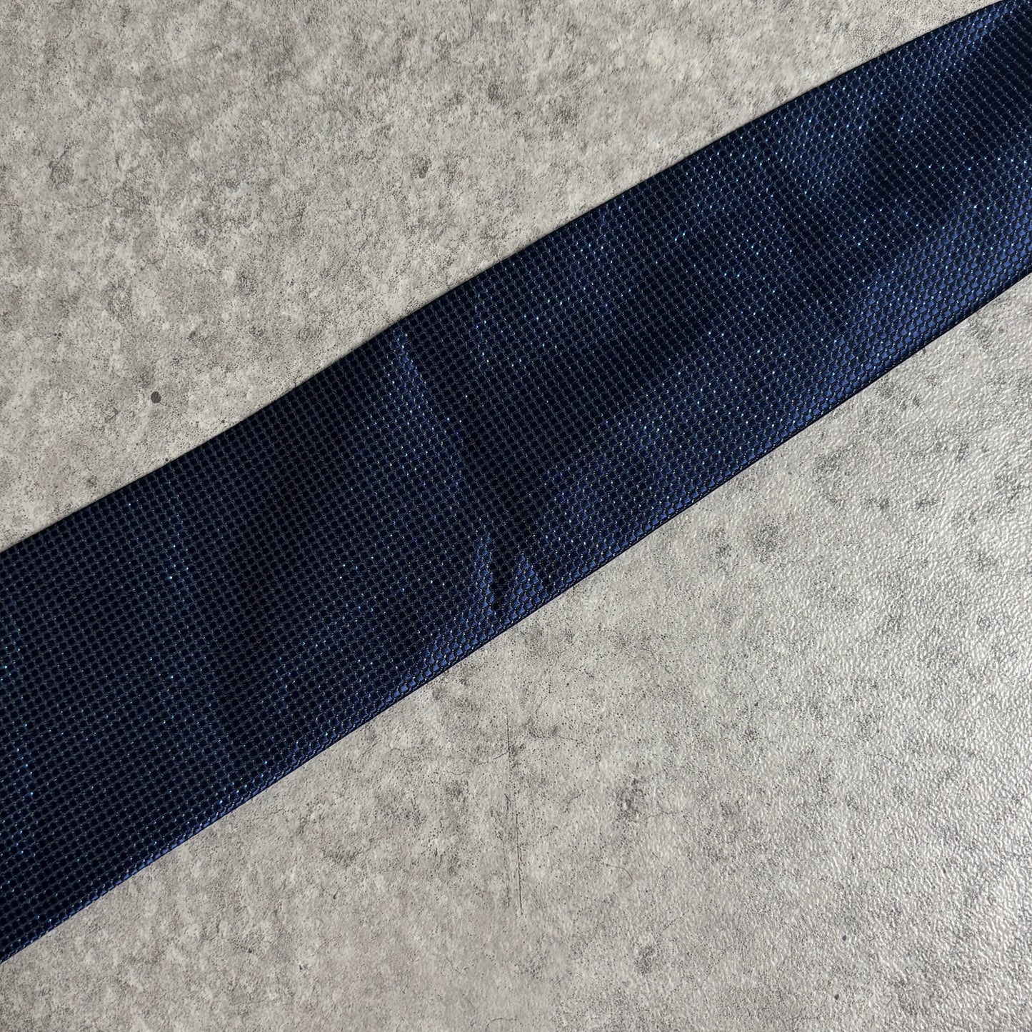 ワンタッチジップネクタイ紺ラメネイビーストリートシティボーイ古着