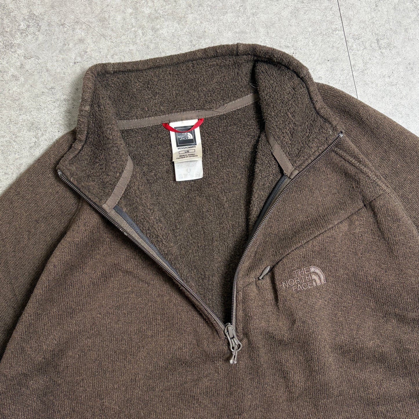 ハーフジップワークシティボーイコーデ古着