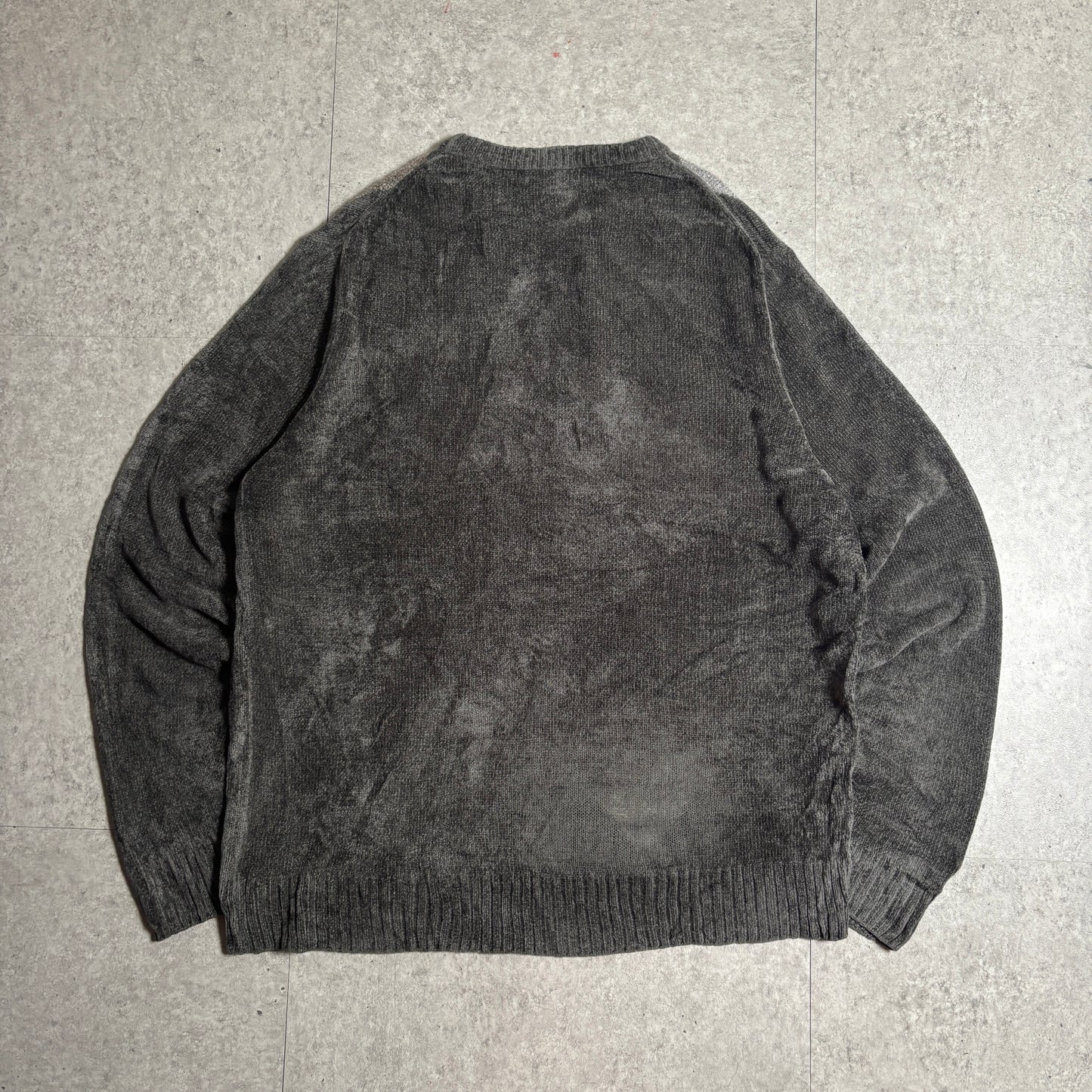 アーガイルニットシティボーイコーデ古着