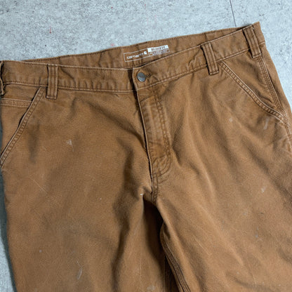 Carharttペインターパンツモールニット古着