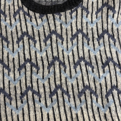 モヘアニットデニムシティボーイコーデ古着