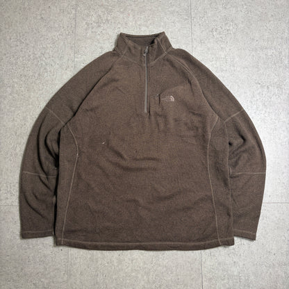 ハーフジップワークシティボーイコーデ古着