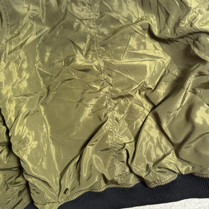 ワッペン付MA-1ストリートコーデ古着