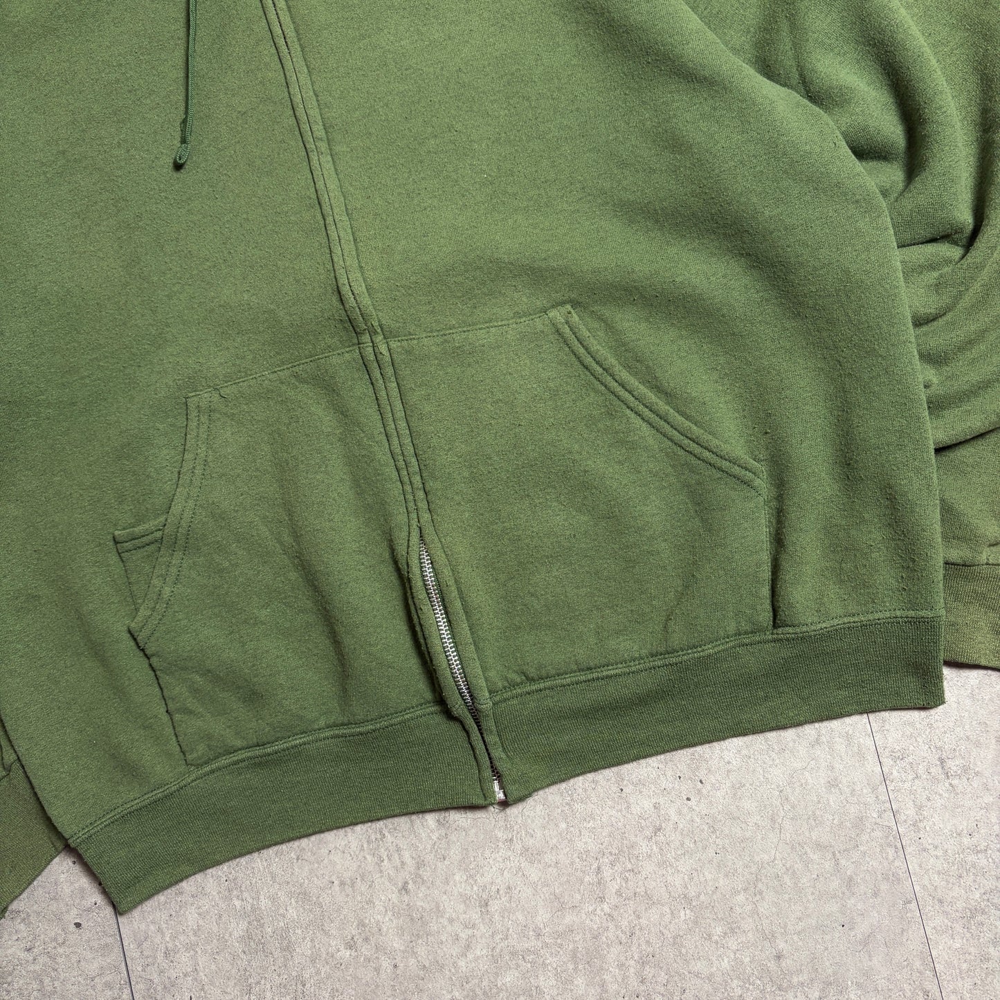 ジップパーカーシティボーイストリートコーデ古着