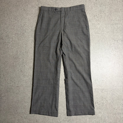 バーバリーグレンチェックスラックスシティボーイコーデ古着