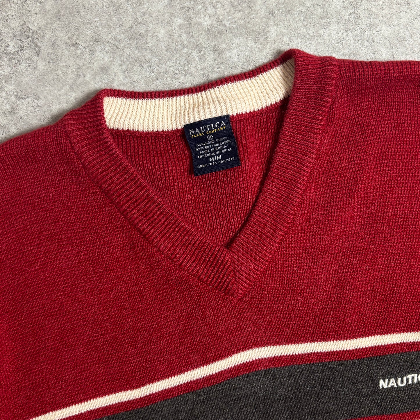 NAUTICAニットシティボーイコーデ古着