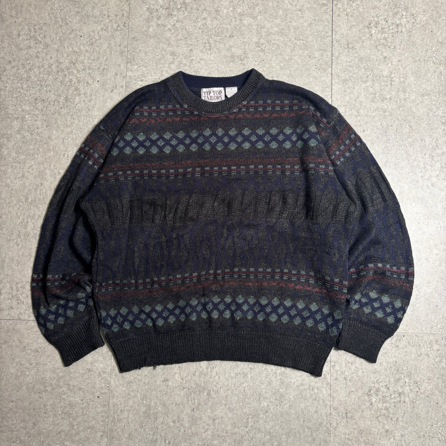 Carharttペインターパンツ総柄ニット古着