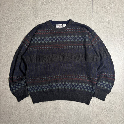 Carharttペインターパンツ総柄ニット古着