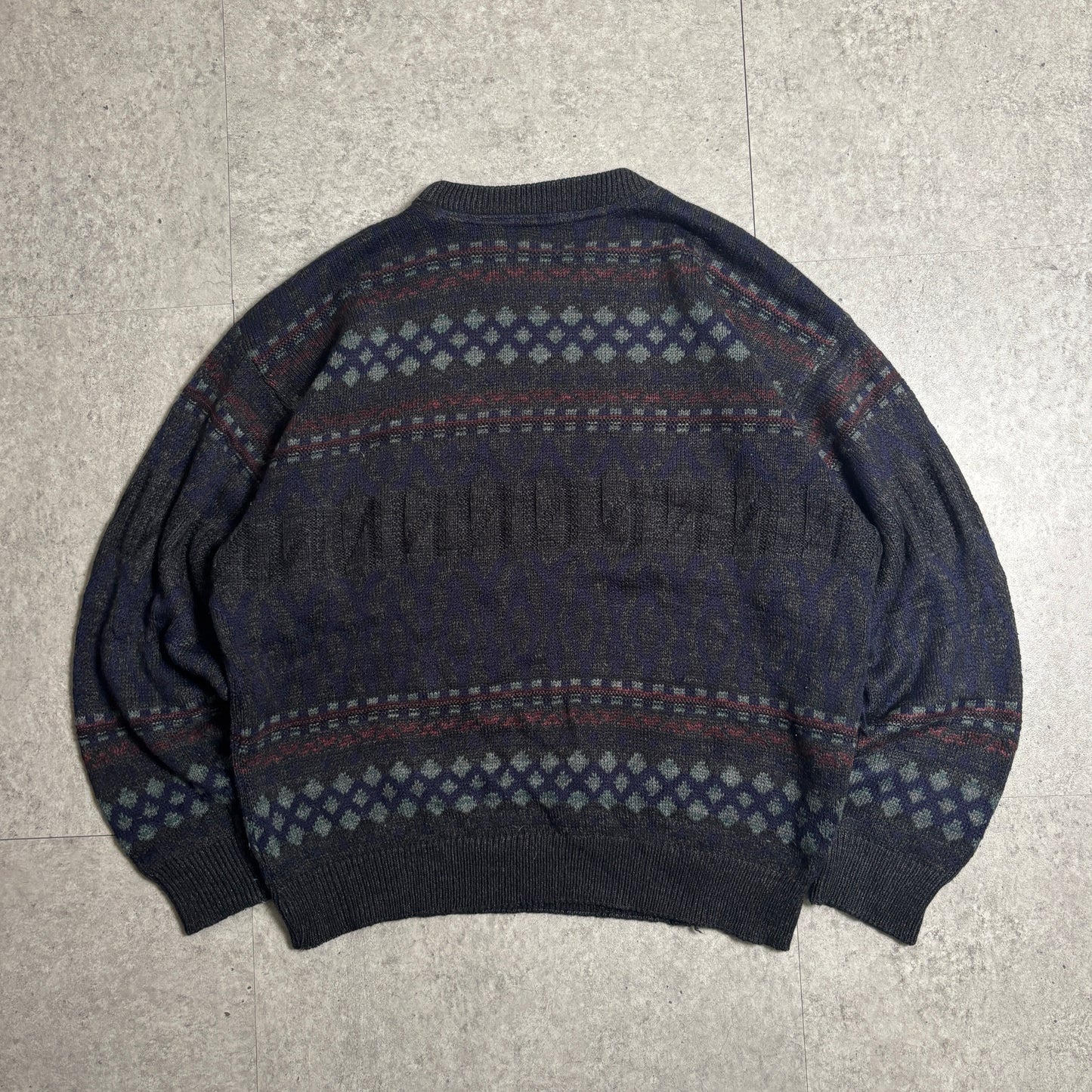 Carharttペインターパンツ総柄ニット古着