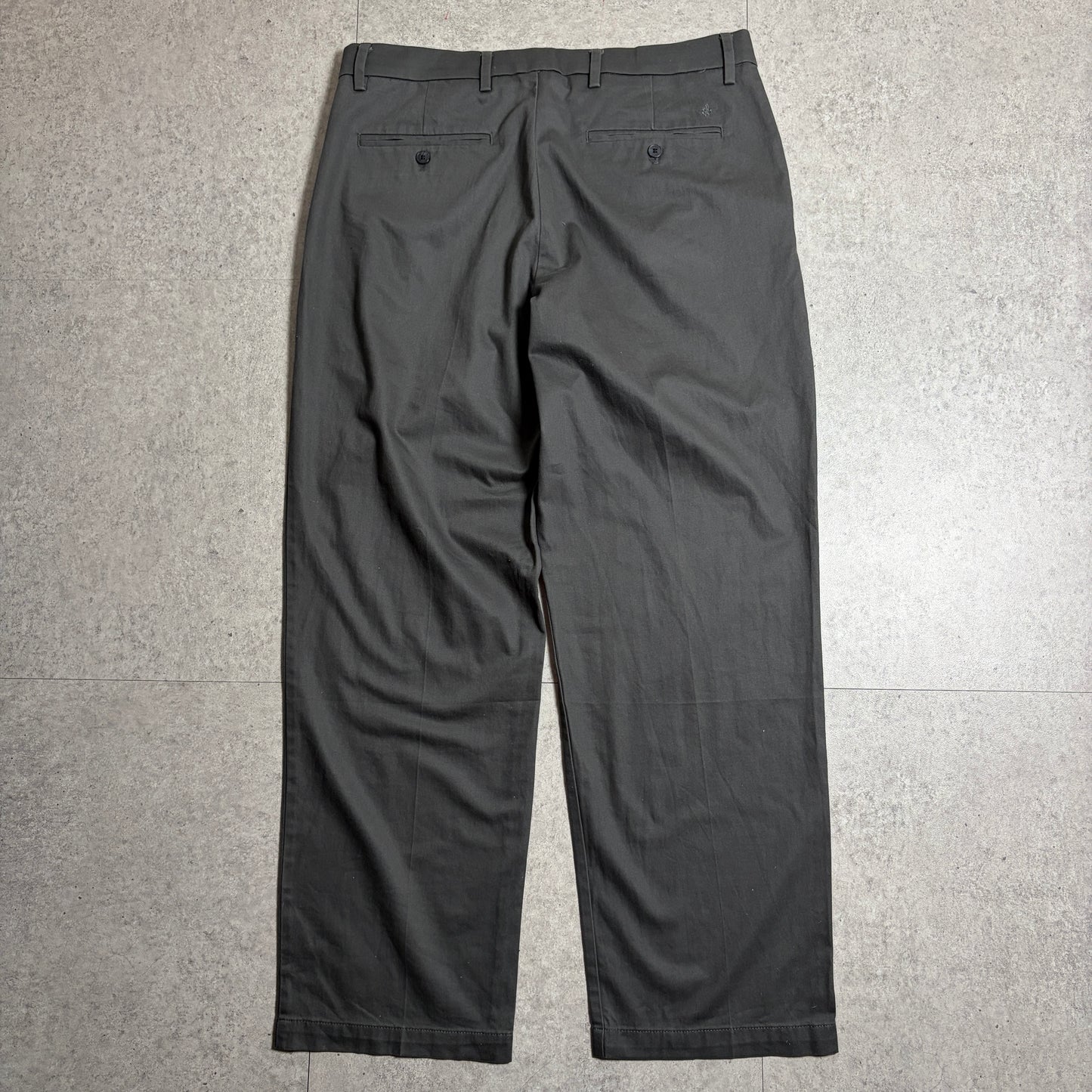 総柄ニットスラックスシティボーイコーデ古着