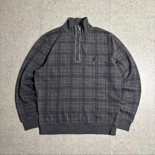 NAUTICAハーフジップWoolrichコーデュロイパンツ古着